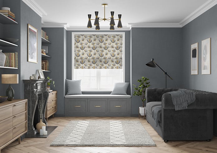 Helix, Gold - Twist&Fit Roman Blind - Image 5